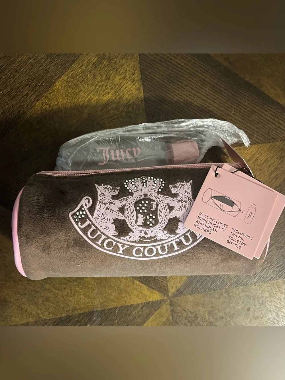 Juicy Couture plush velour